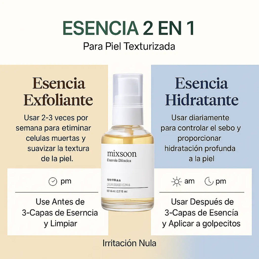 Mixsoon Bean Essence - 50ml Serum Exfoliante