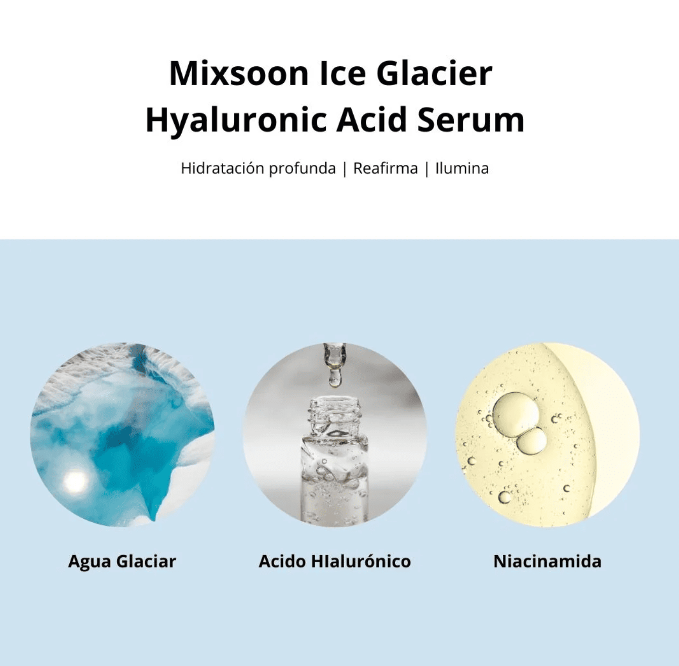Serum Mixsoon - Glacial Water Hyaluronic Acid Serum - 100 ml