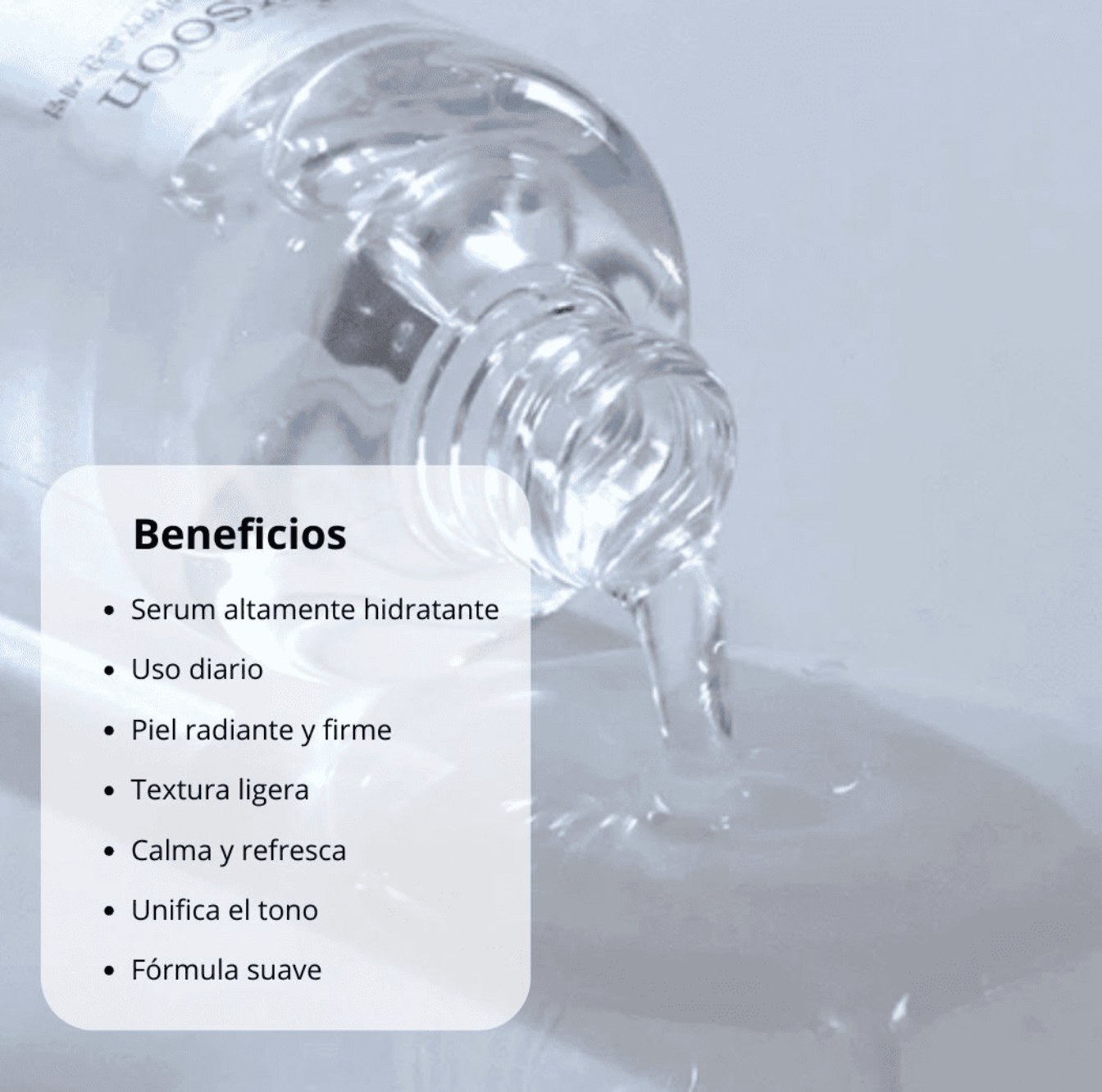 Serum Mixsoon - Glacial Water Hyaluronic Acid Serum - 100 ml