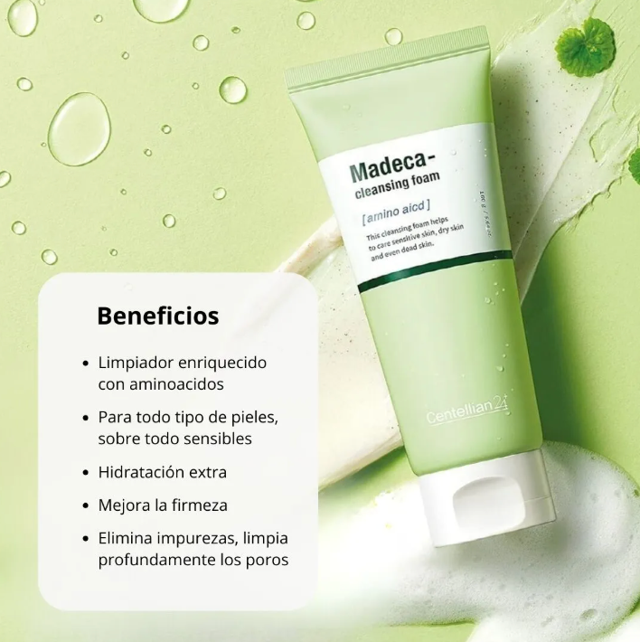 Limpiador Madeca Cleansing Foam - Centellian 24+
