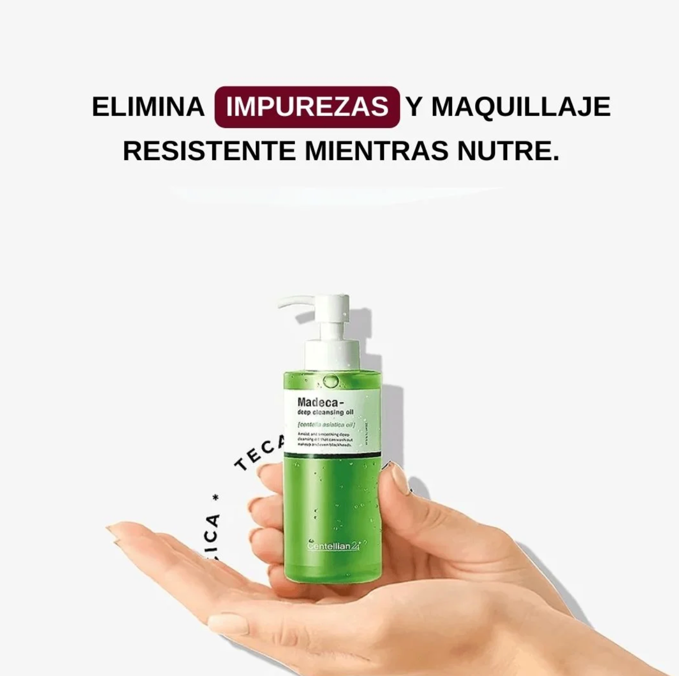 Limpiador Oleoso Madeca Deep Cleansing Oil 200 ml  - Centellian 24+