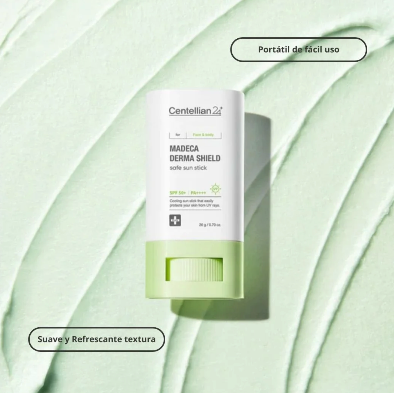 Bloqueador Solar SPF 50+ "Madeca Derma Shield en Stick 20g" - Centellian 24+
