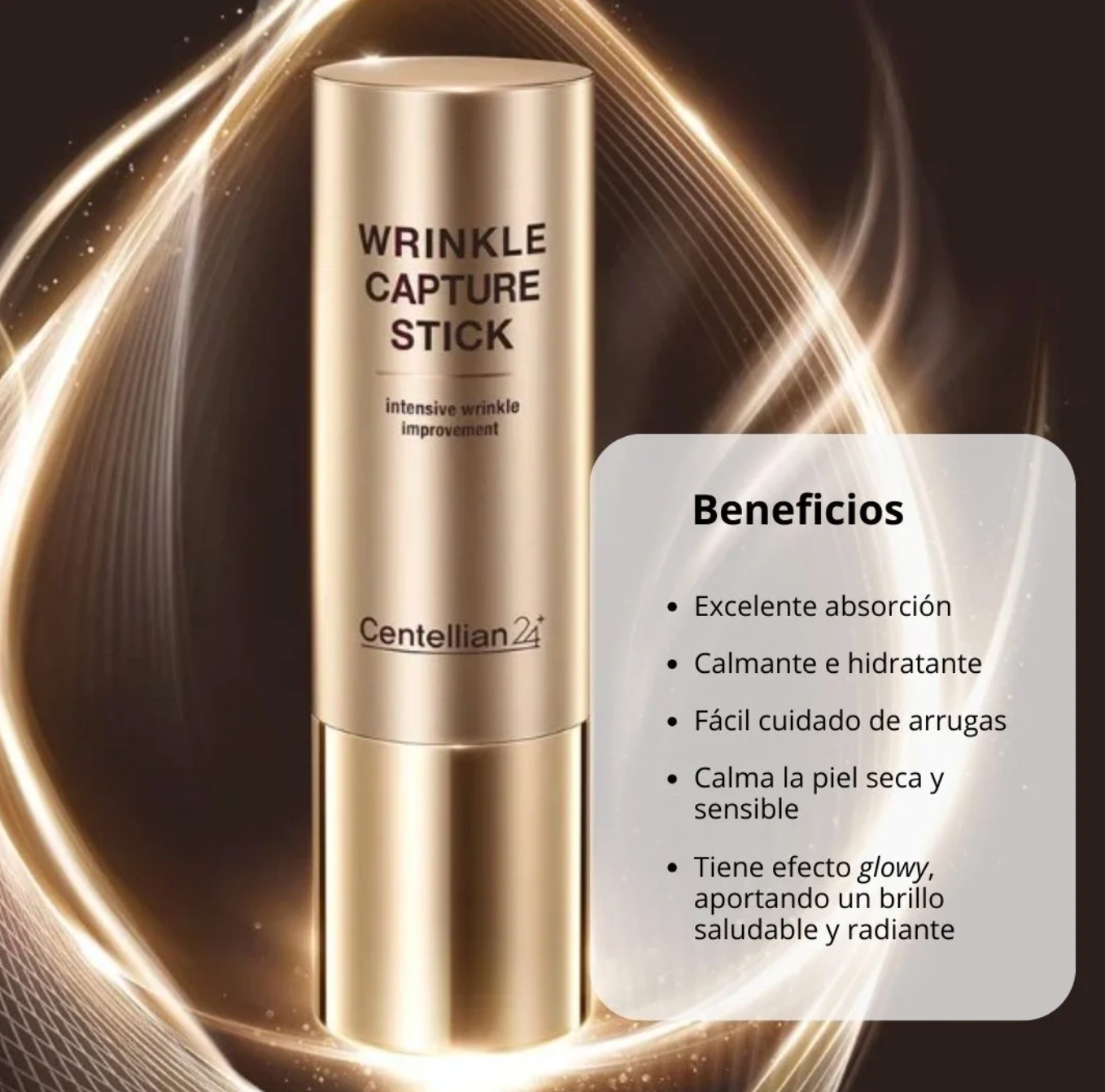 Barra antiedad "Madeca Wrinkle Capture Stick 10g" - Centellian 24+