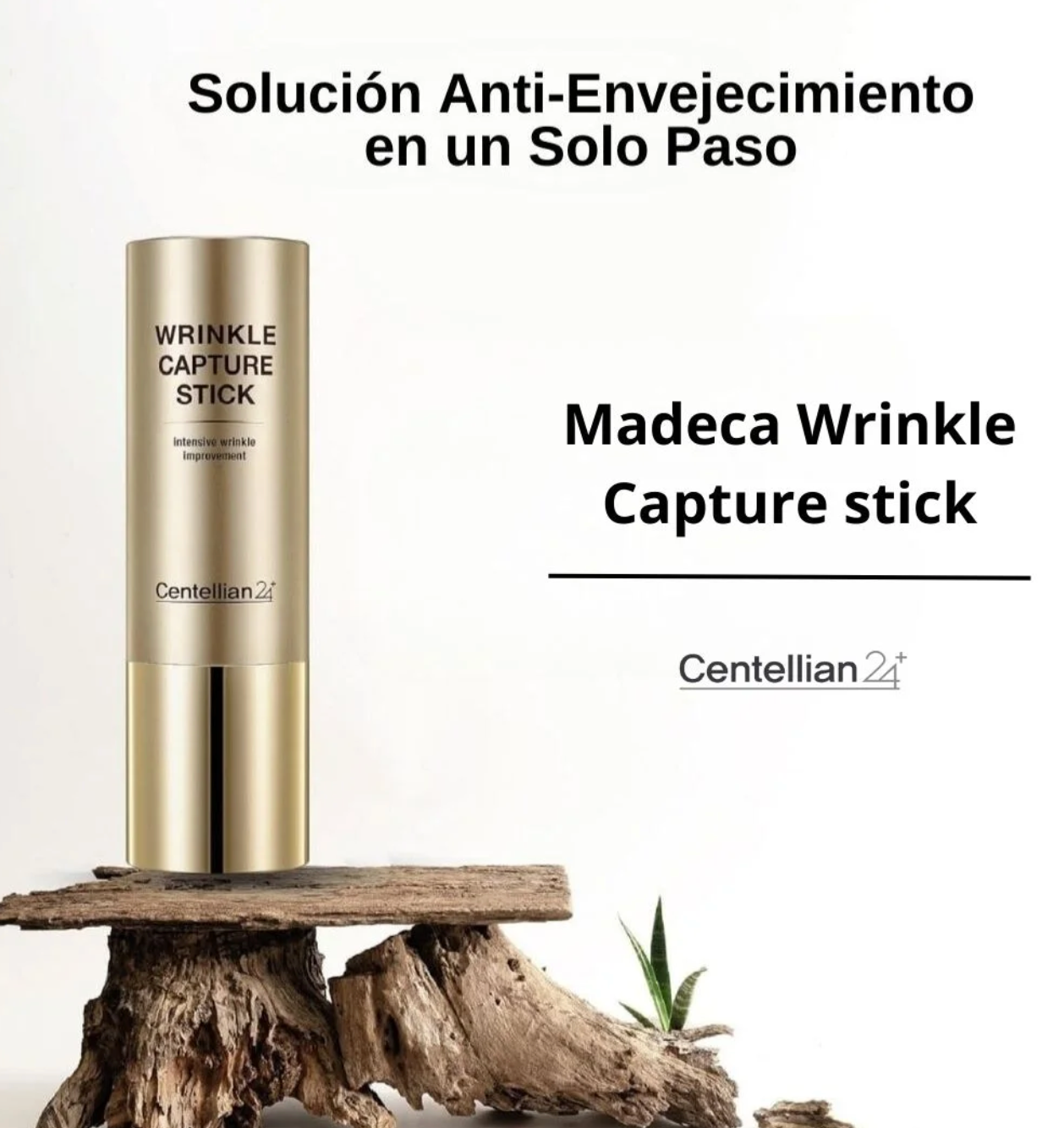 Barra antiedad "Madeca Wrinkle Capture Stick 10g" - Centellian 24+
