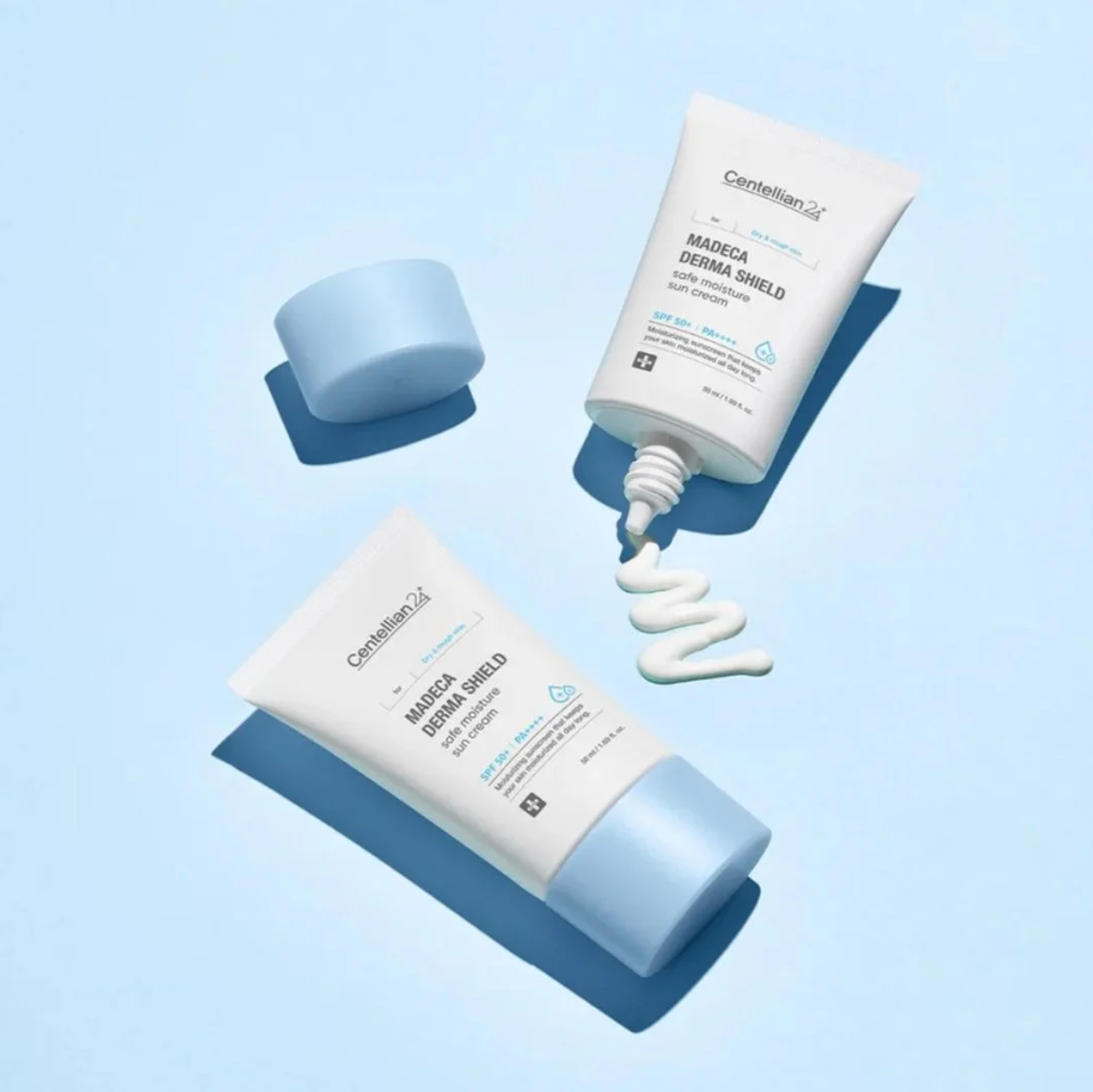 Bloqueador SPF 50+ "Madeca Derma Shield en Crema 50g" - Centellian 24+