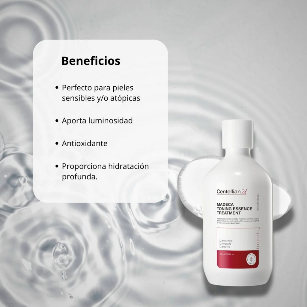 Tónico "Madeca Toning Essence Treatment" 300 ml - Centellian 24+