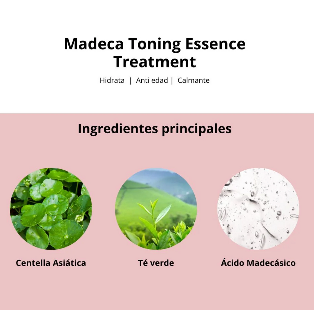 Tónico "Madeca Toning Essence Treatment" 300 ml - Centellian 24+