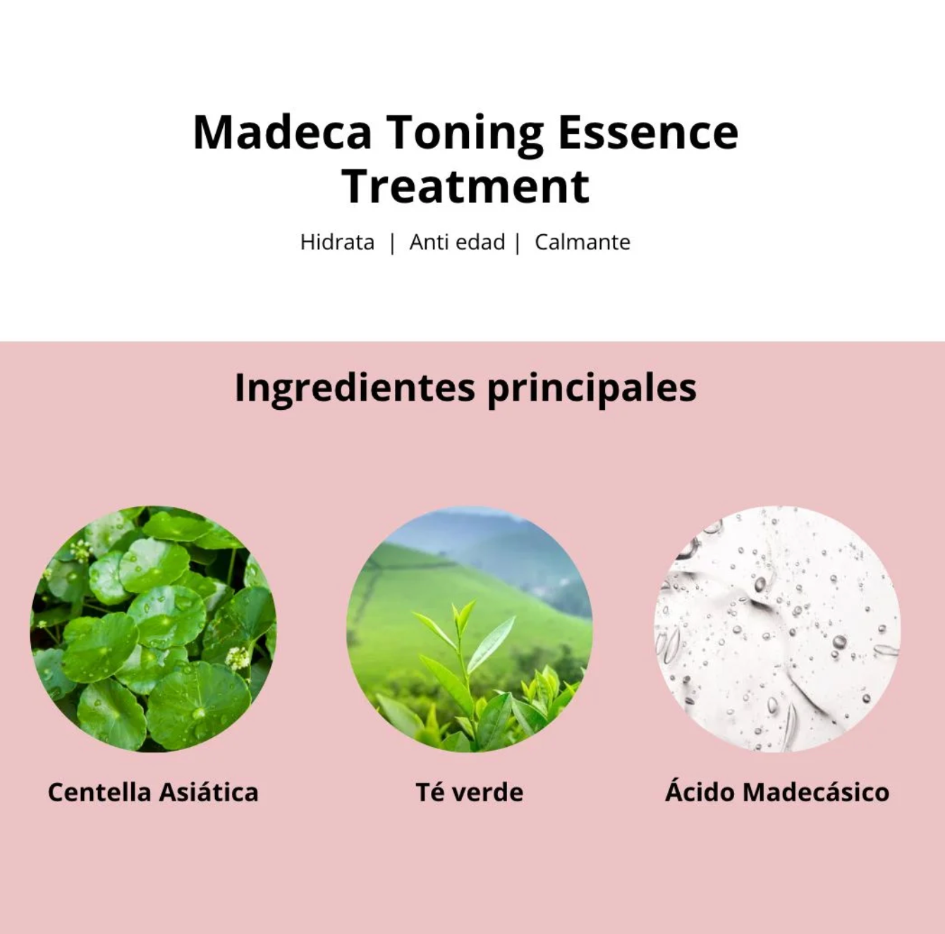 Tónico "Madeca Toning Essence Treatment" 300 ml - Centellian 24+
