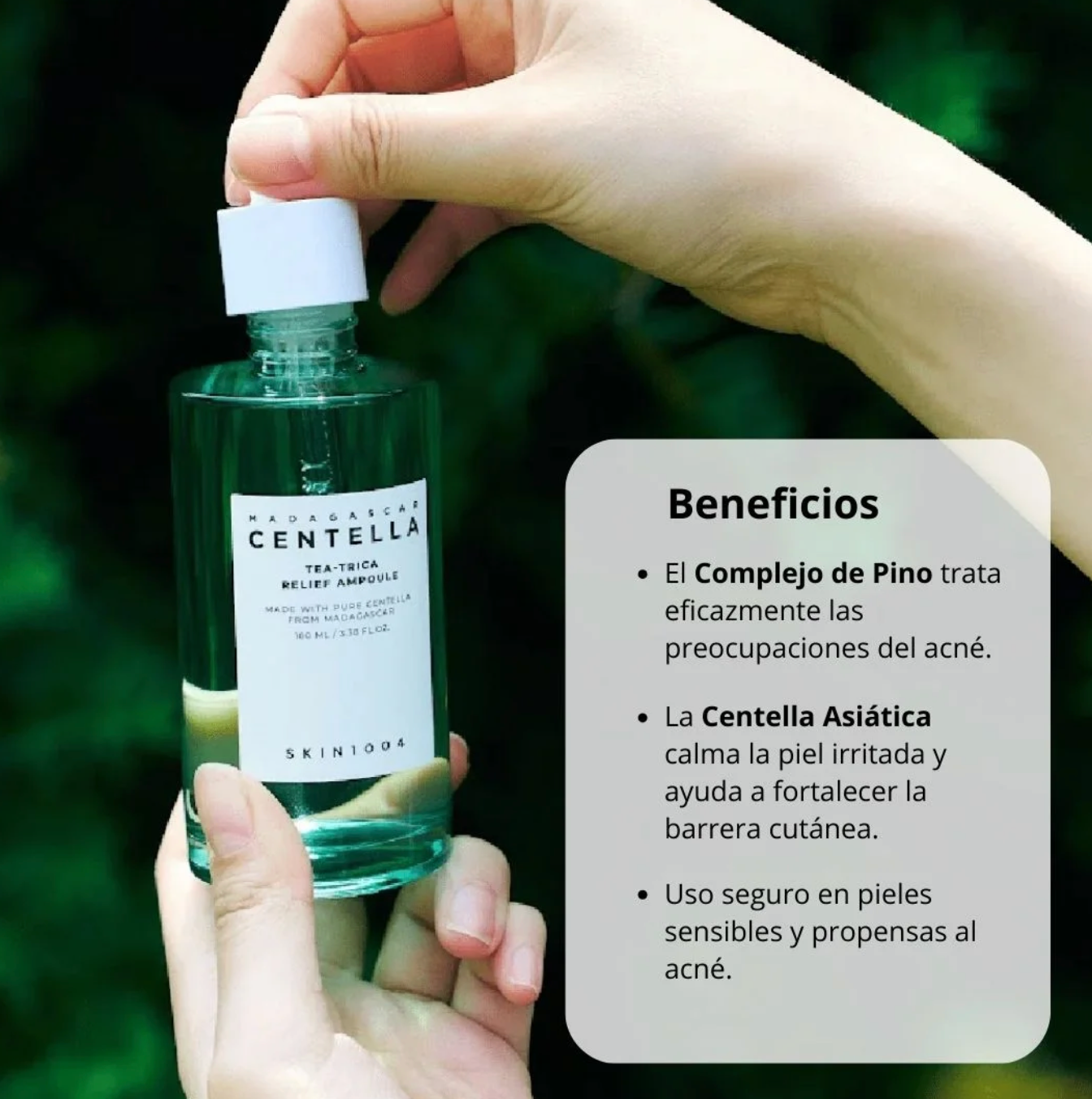 Ampolla Madagascar Centella Tea Trica Relief Ampoule (SKIN1004) 100 ml