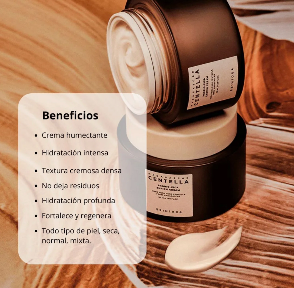 Madagascar Centella Probio-Cica Enrich Cream (SKIN1004) - 50ml Crema antiedad