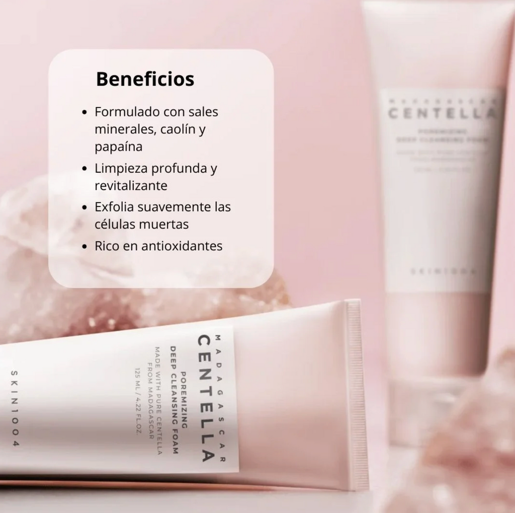 Espuma limpiadora Madagascar Centella Poremizing Deep Cleansing Foam (SKIN1004) - 125ml