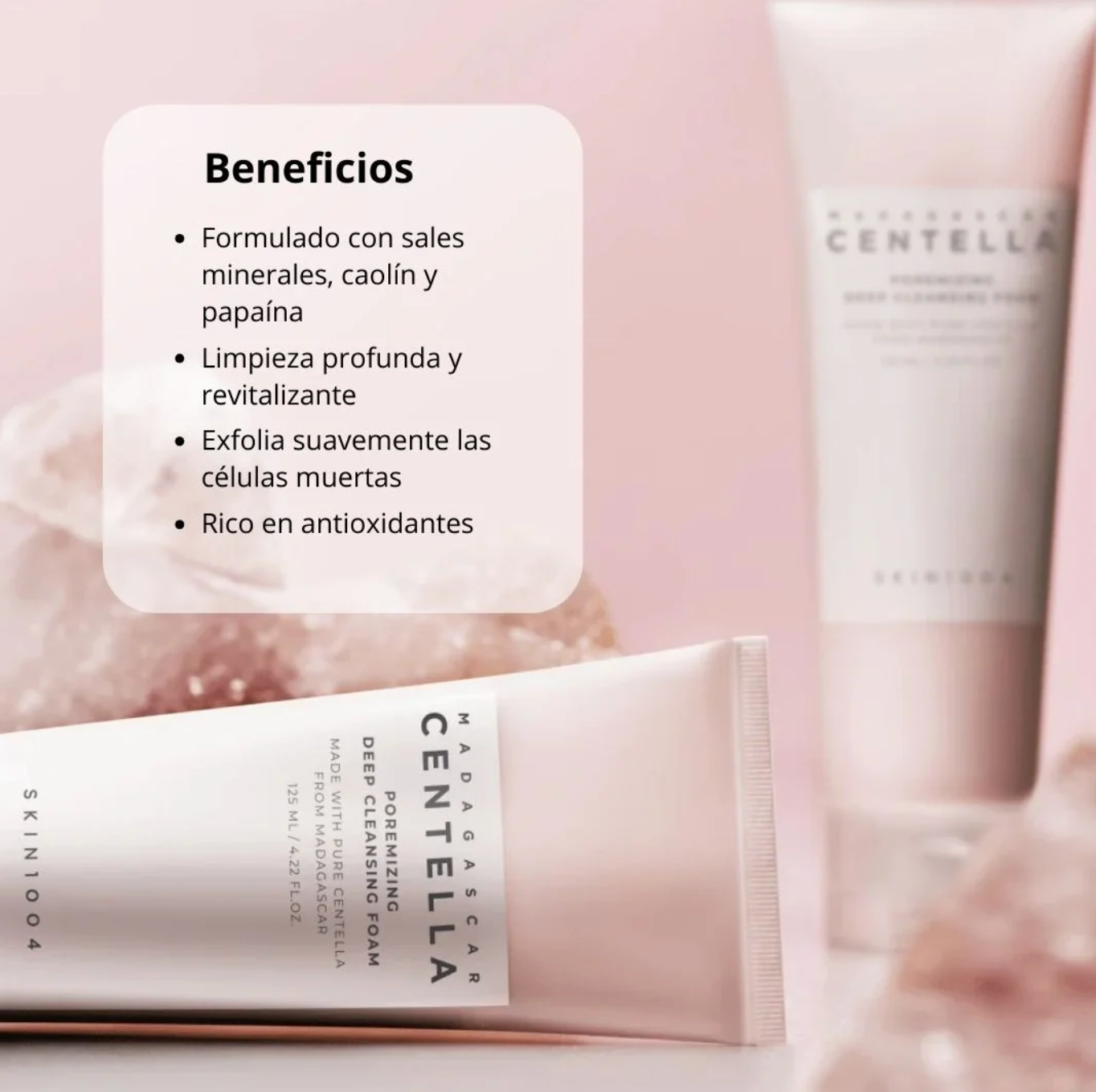 Espuma limpiadora Madagascar Centella Poremizing Deep Cleansing Foam (SKIN1004) - 125ml