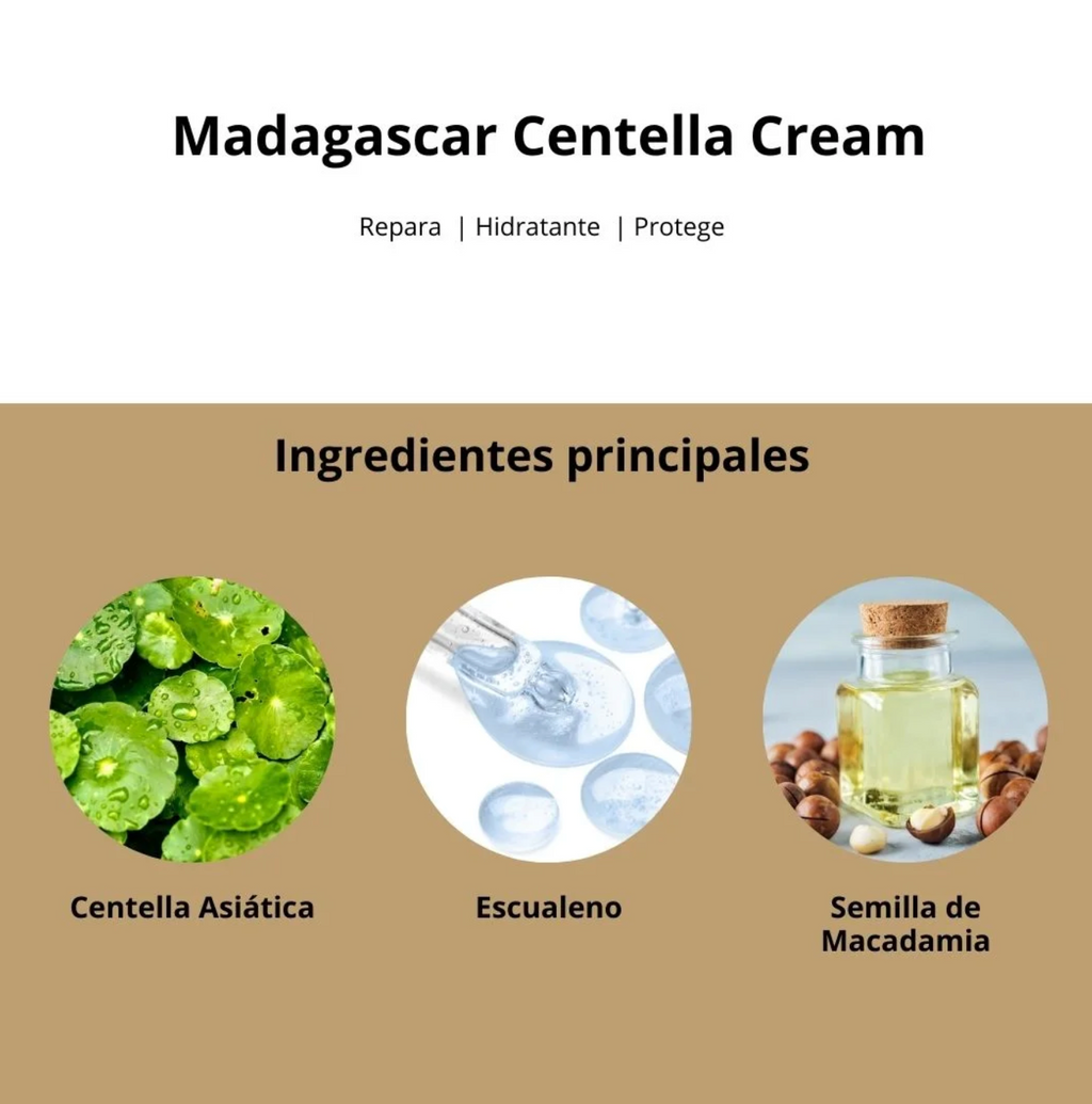 Crema Hidratante Madagascar Centella Cream (SKIN1004) 75 Ml