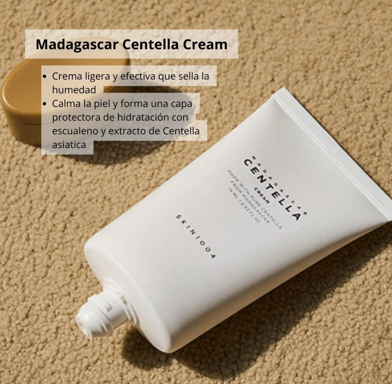 Crema Hidratante Madagascar Centella Cream (SKIN1004) 75 Ml