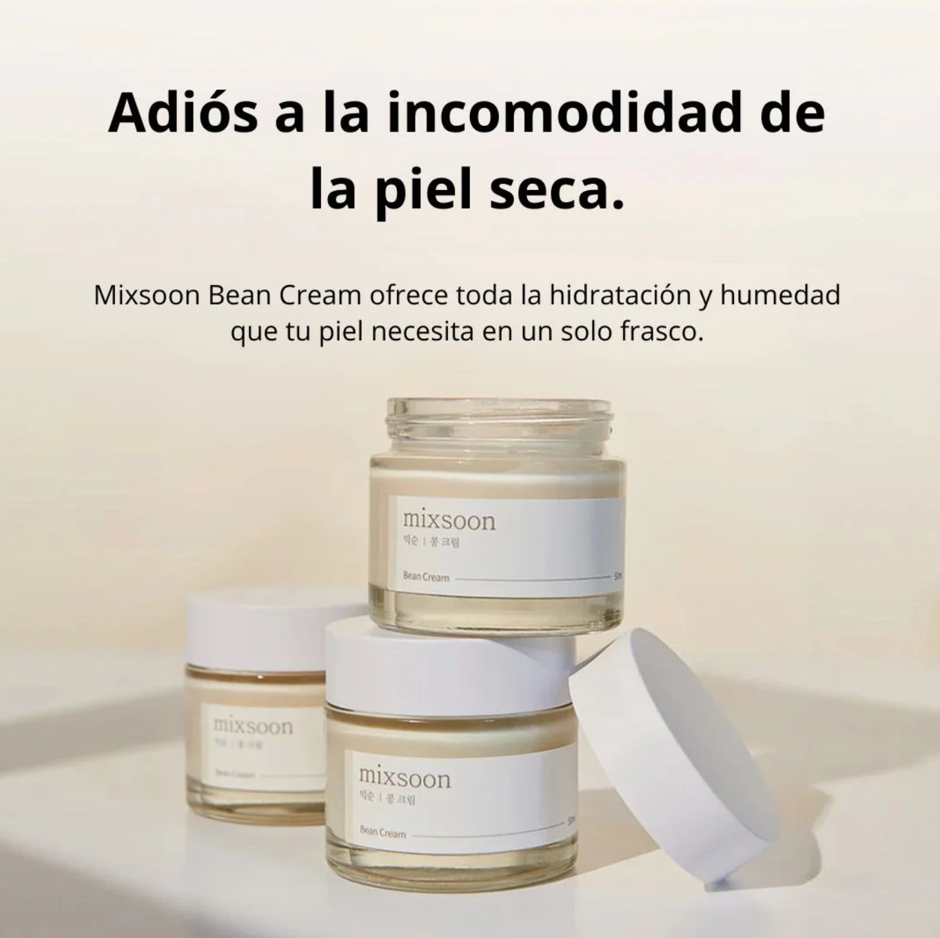Crema Hidratante - Mixsoon Bean cream 50 ml