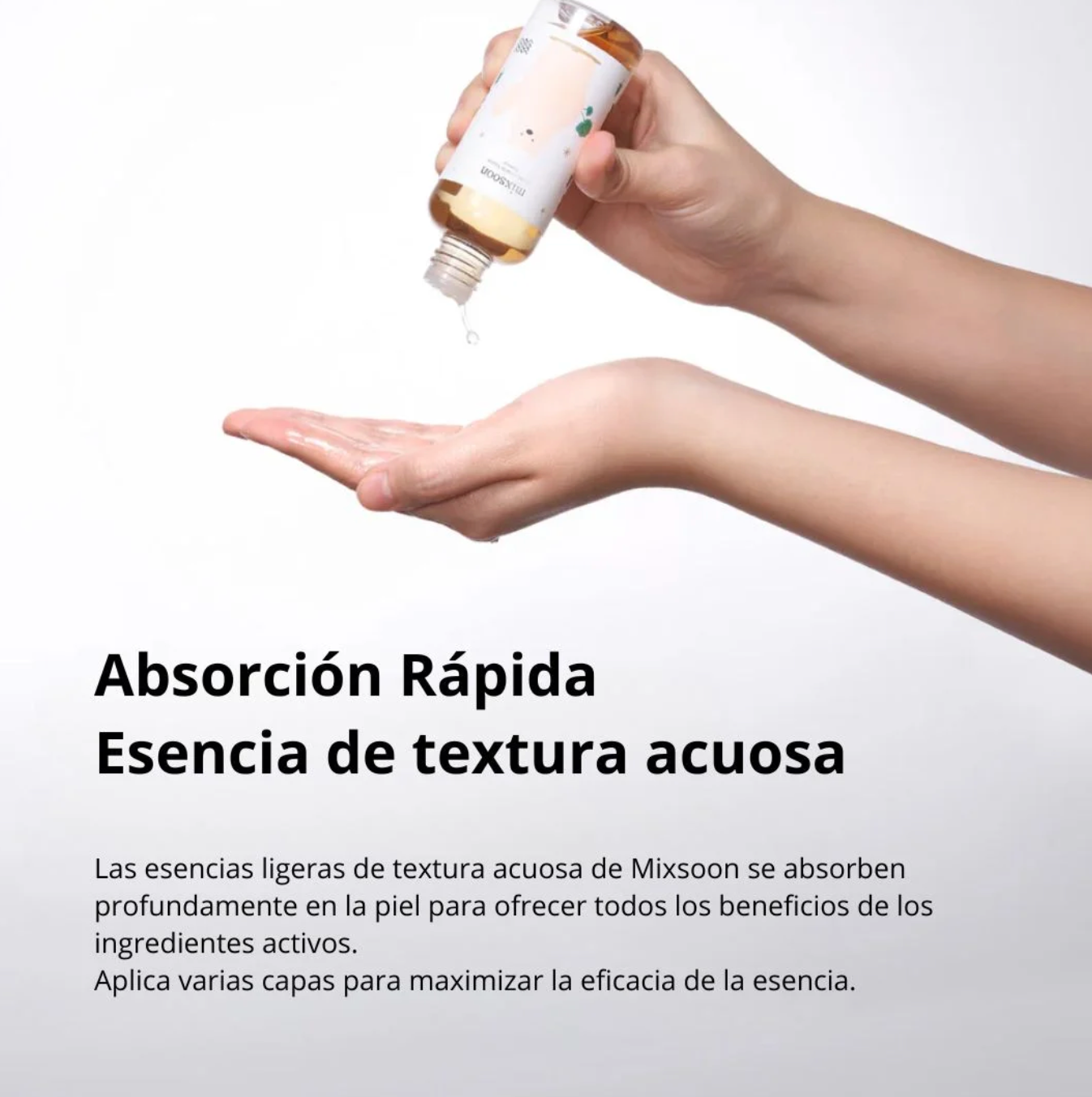 Esencia Mixsoon - Soondy Centella Asiática Essence - 100 ml