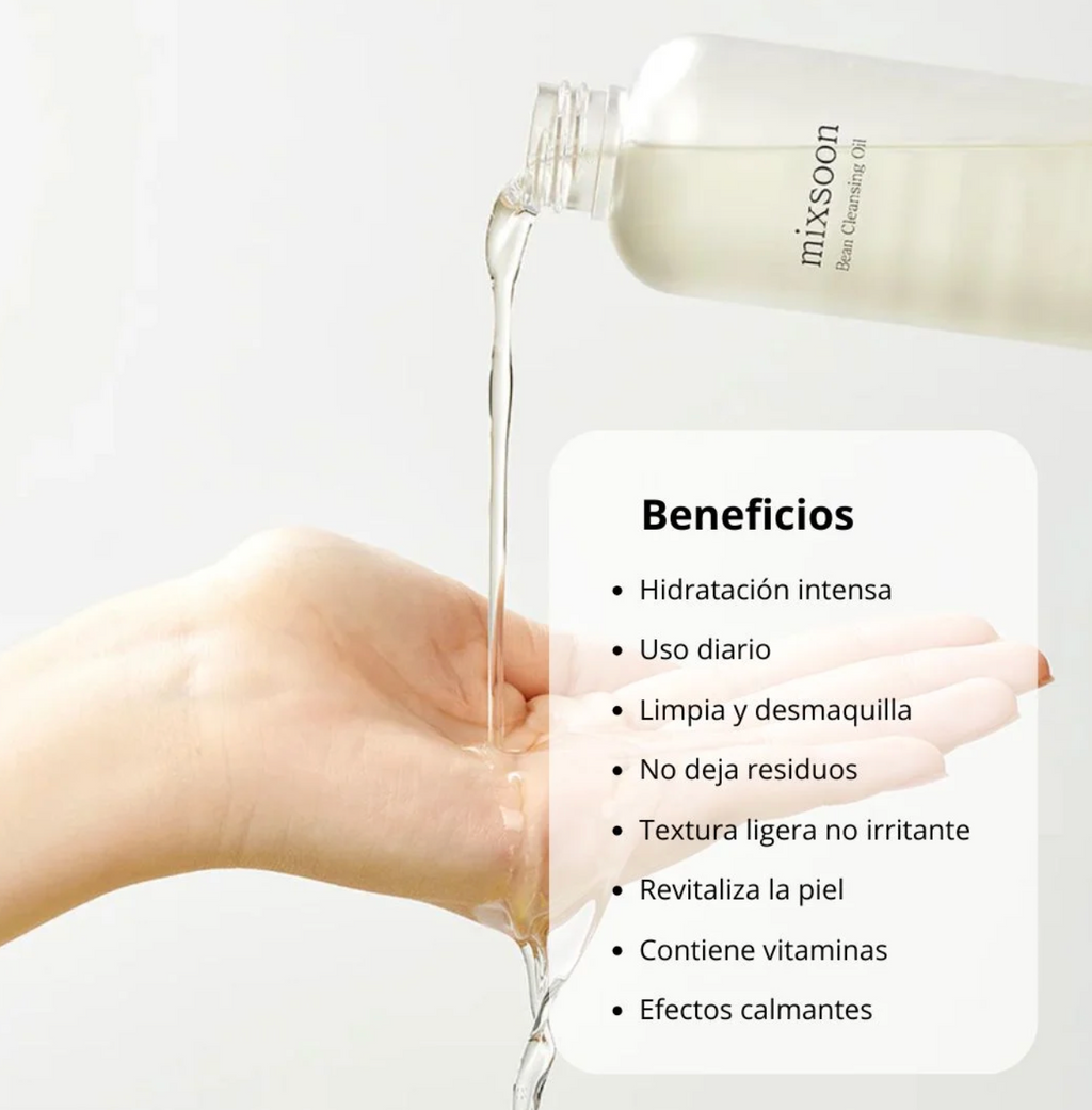 Limpiador Oleoso Mixsoon - Bean Cleansing Oil - 195 ml