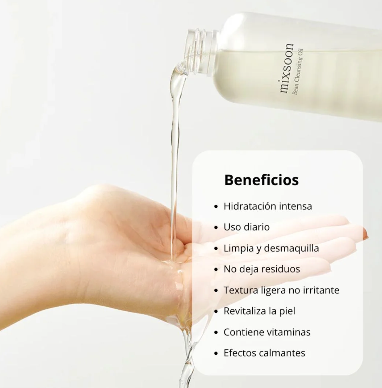 Limpiador Oleoso Mixsoon - Bean Cleansing Oil - 195 ml