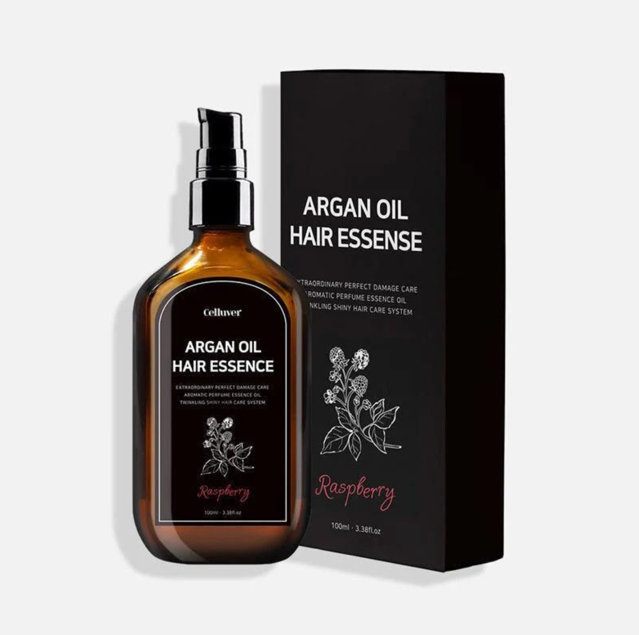 Argan Oil Hair Essence - Raspberry (Celluver) - 100 ml