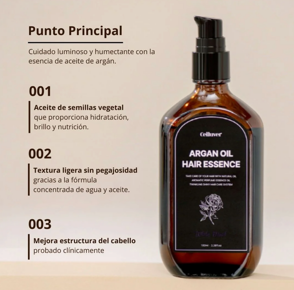 Argan Oil Hair Essence - Raspberry (Celluver) - 100 ml