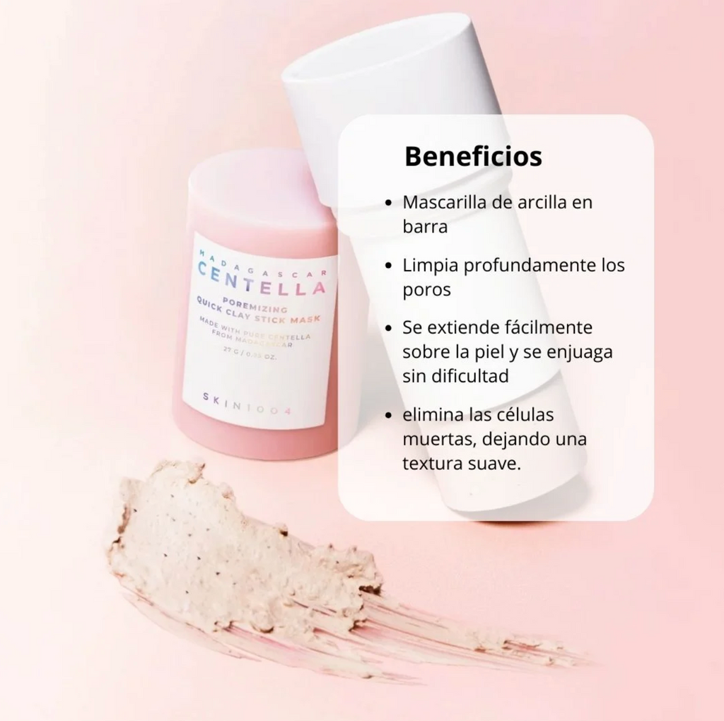 Madagascar Centella Mascarilla Poremizing Quick Clay Stick Mask (SKIN1004) - 27g