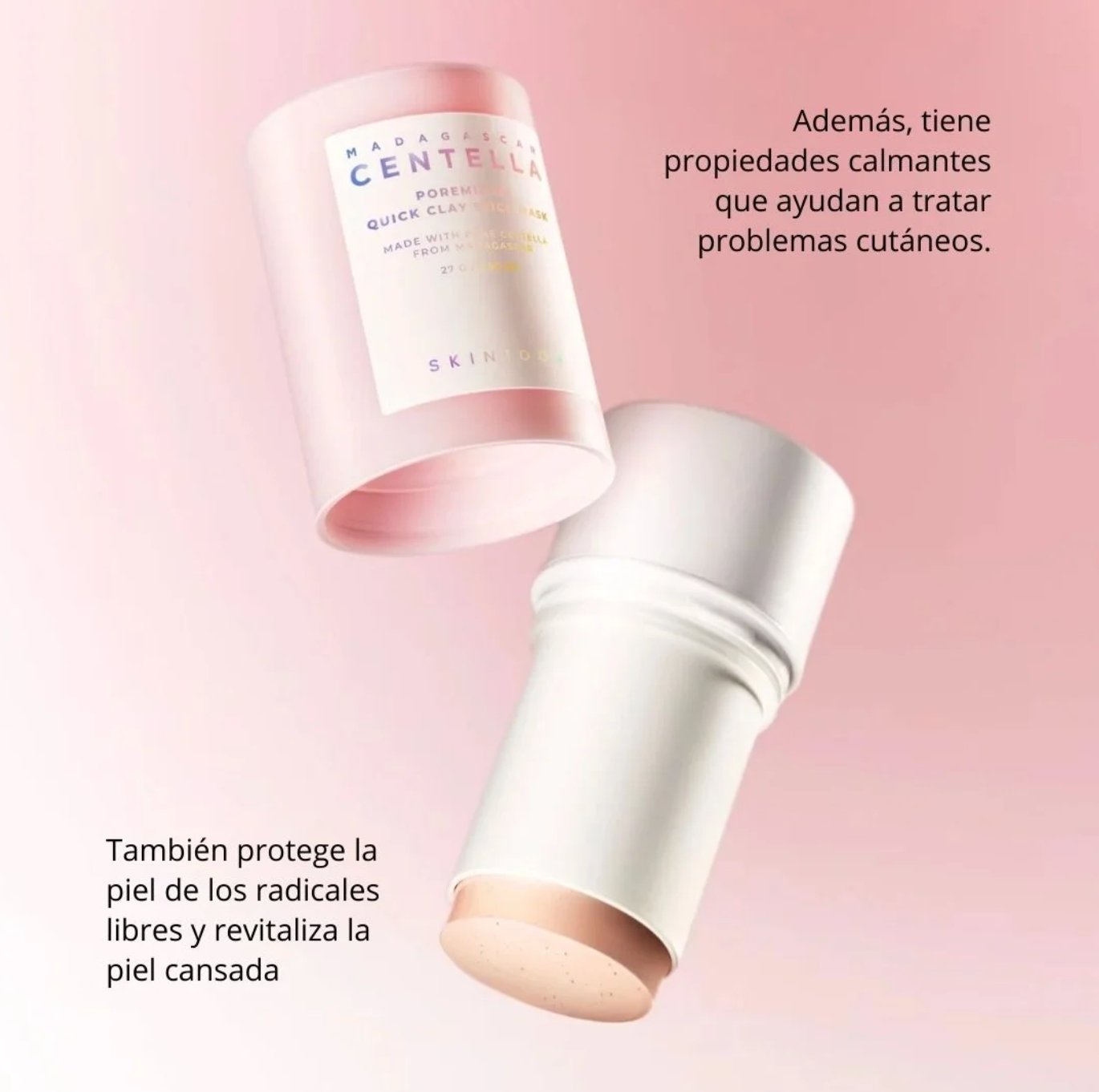 Madagascar Centella Mascarilla Poremizing Quick Clay Stick Mask (SKIN1004) - 27g