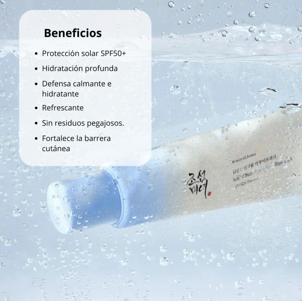 Bloqueador solar Relief Sun Aqua Fresh Rice B5 (Beauty of Joseon) - 50 ml