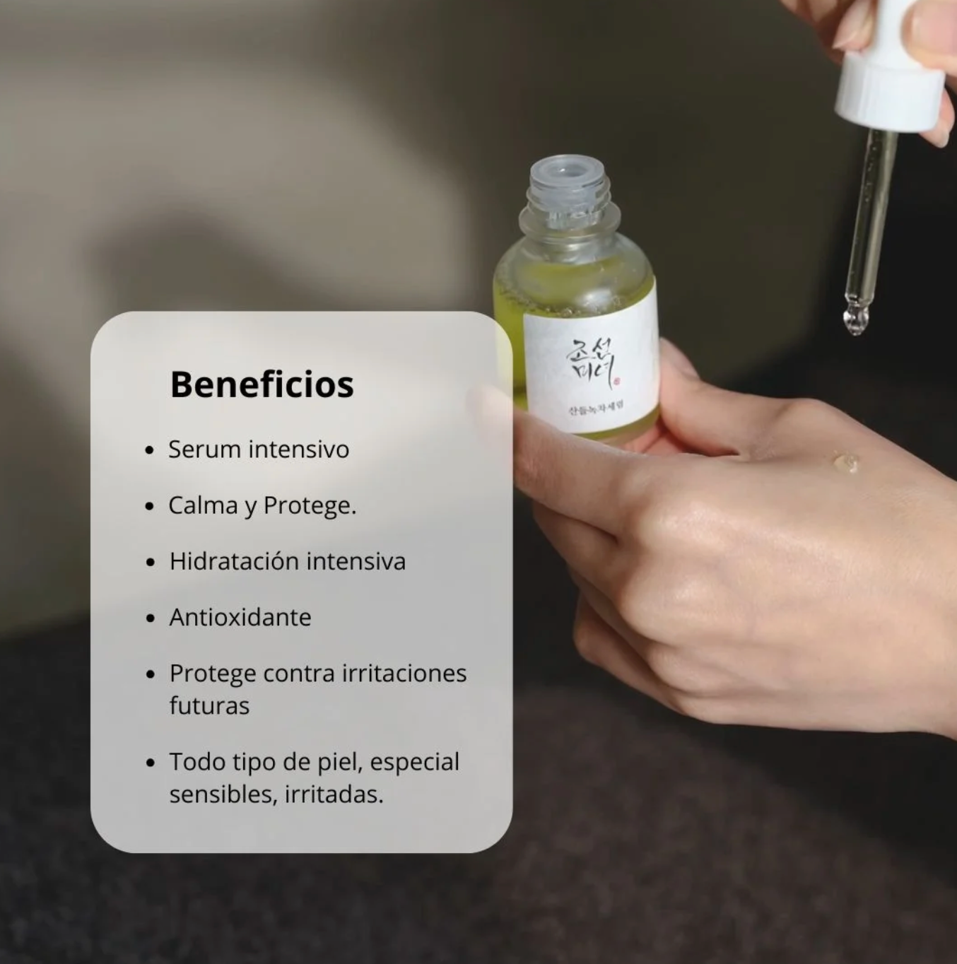 Calming Serum Green Tea + Panthenol (Beauty of Joseon) - 30 ml