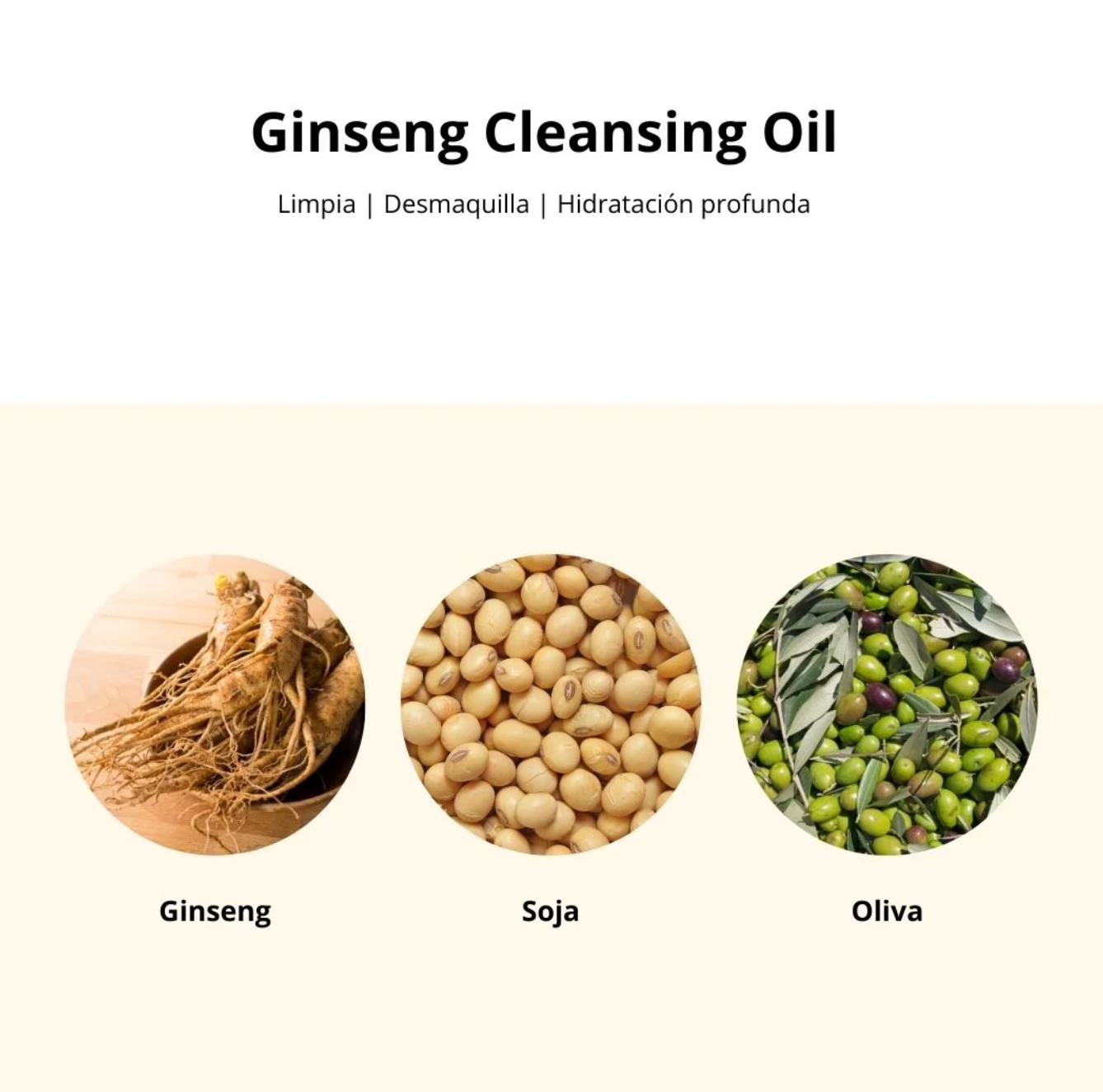 Limpiador Oleoso - Ginseng Cleansing Oil (Beauty of Joseon) - 210 ml