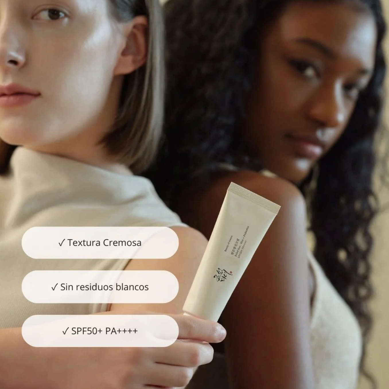 Potector solar - Relief Sun: Rice + Probiotics SPF50+ PA++++ (Beauty of Joseon) - 50 ml