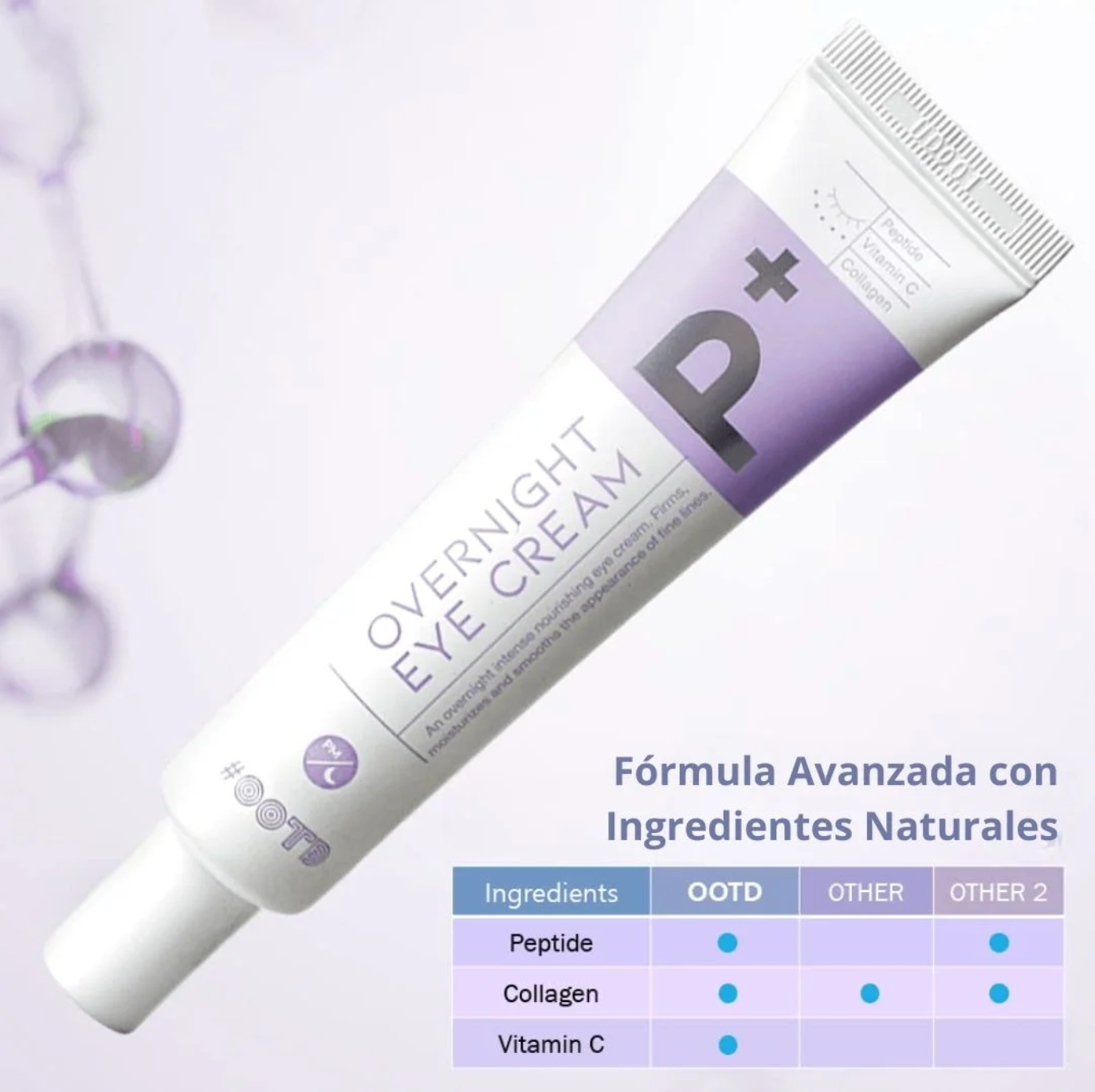 Contorno de Ojos - Overnight Eye Cream (#OOTD) - 25g