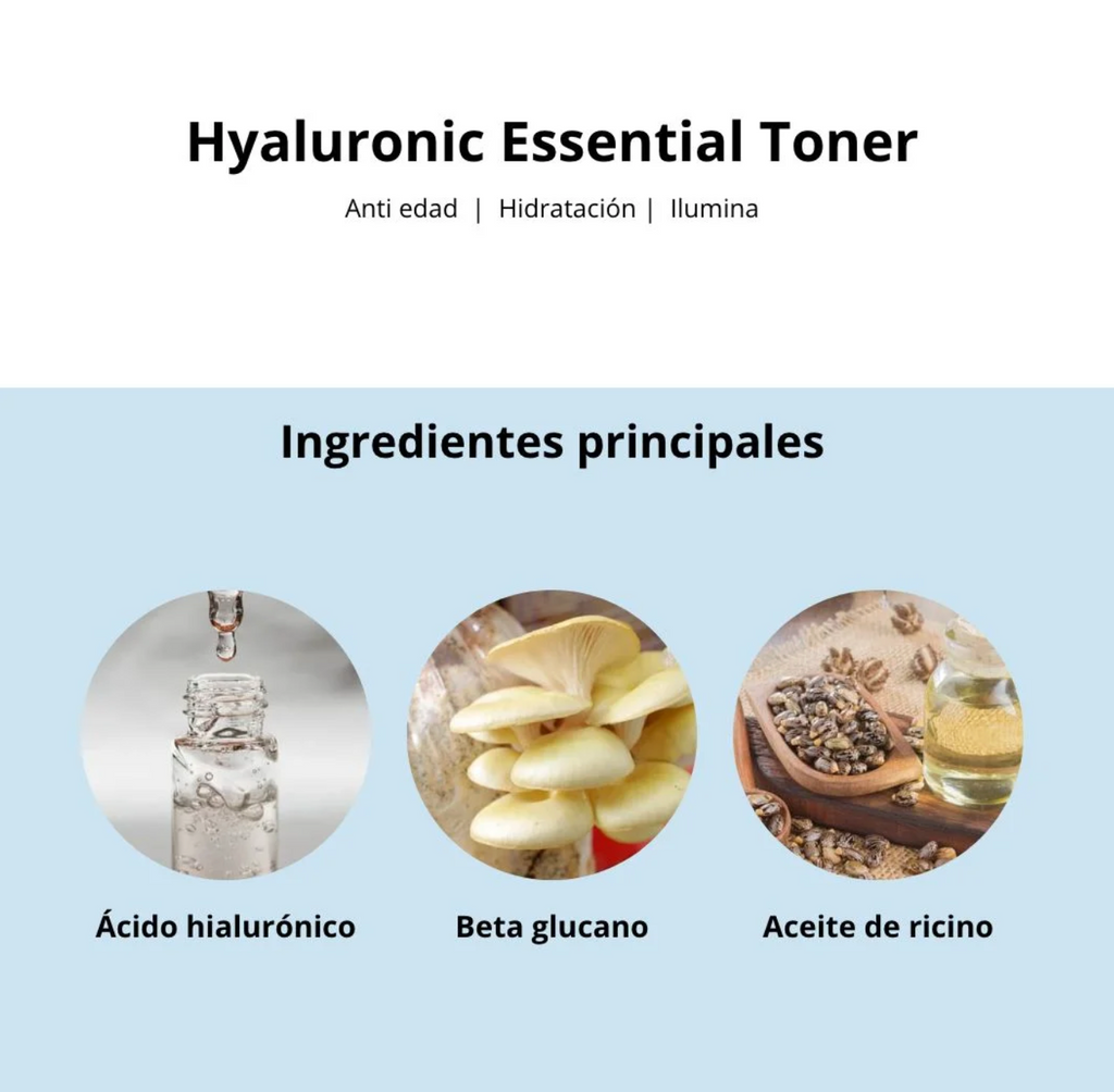 (Asis-tobe) Tónico Hyaluronic Essential Toner - 200 ml