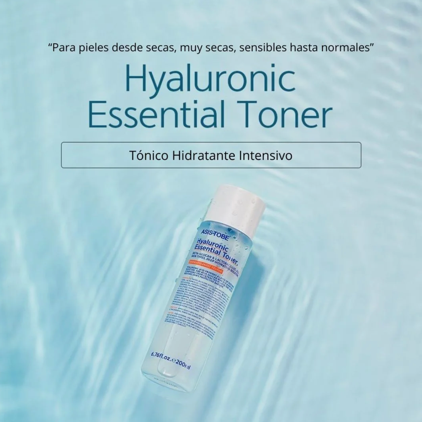 (Asis-tobe) Tónico Hyaluronic Essential Toner - 200 ml