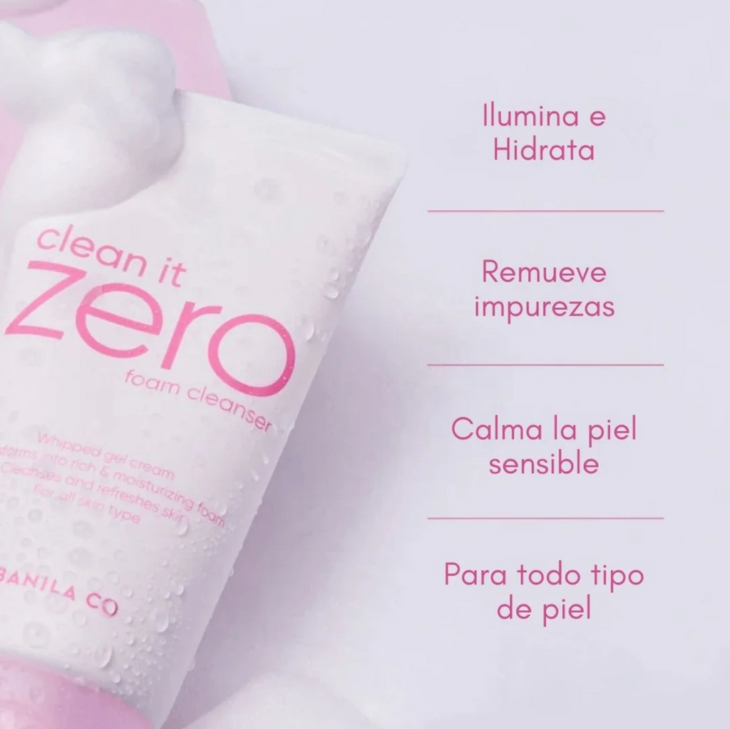 Limpiador espumoso (Banila Co) Clean it Zero - 150 ml