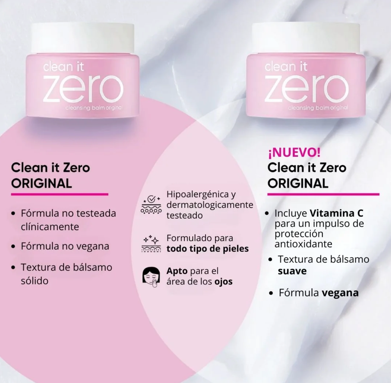 Limpiador en Bálsamo Hipoalergénico Clean It Zero (Banila Co) Original Cleansing Balm 50 ml