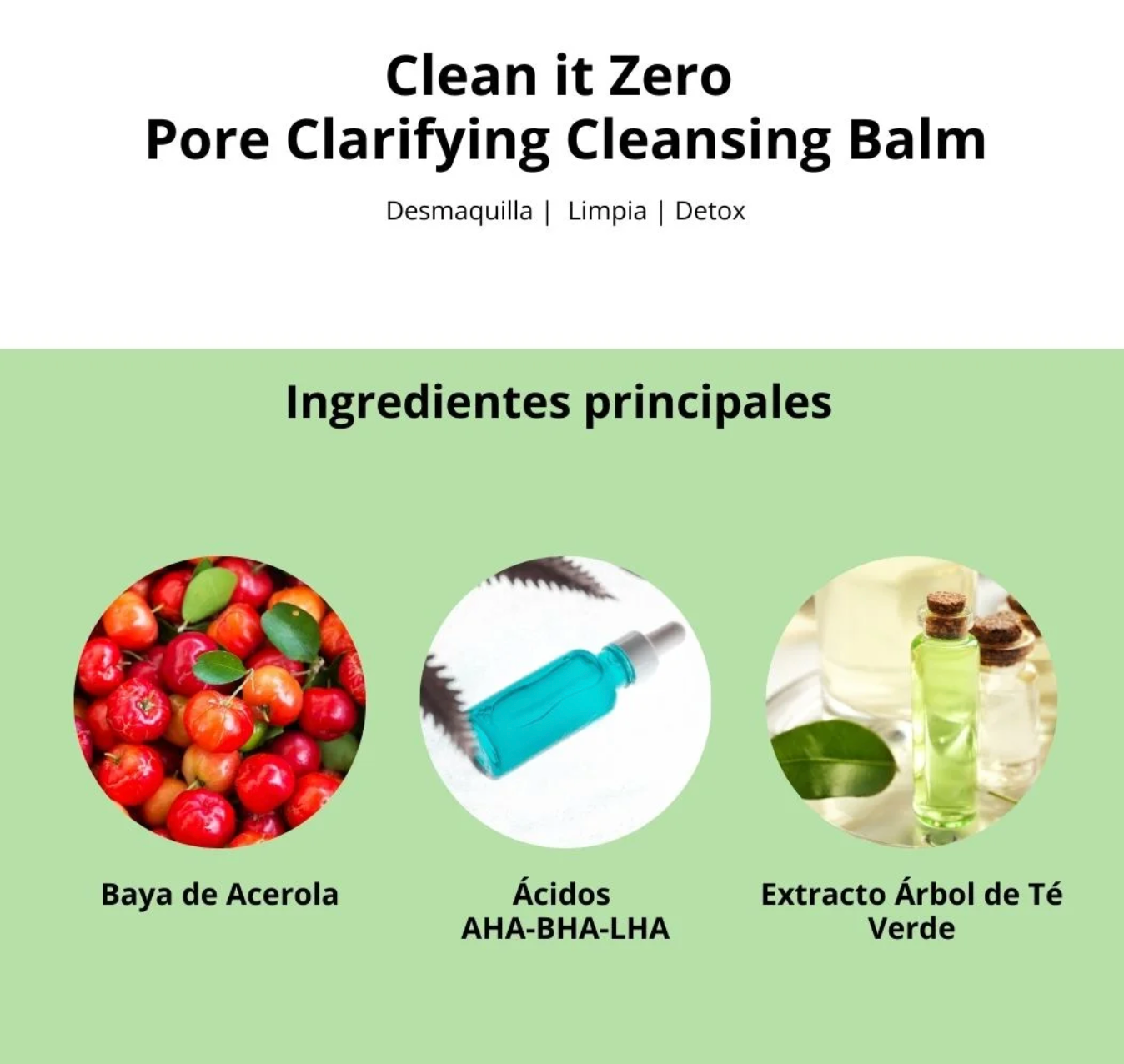 Limpiador en bálsamo - (Banilla Co) Clean It Zero Cleansing Balm Pore Clarifying - 50 ml